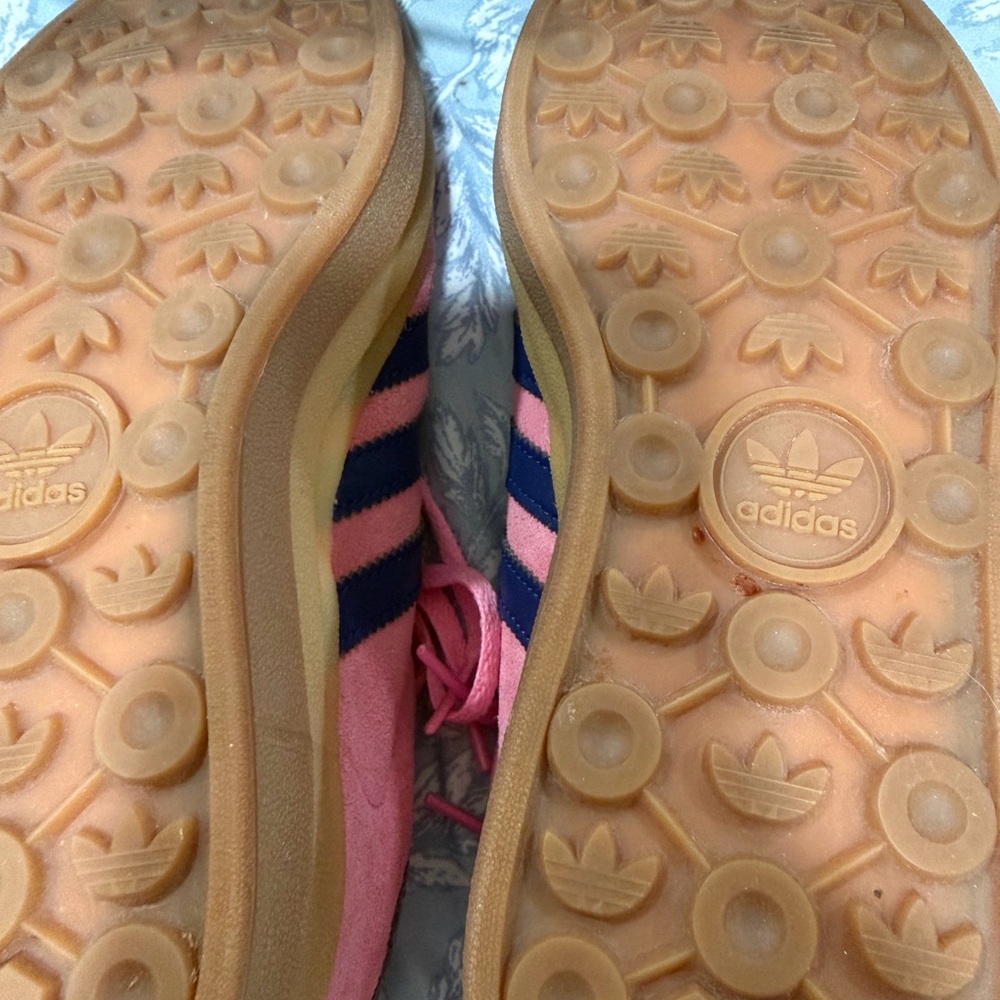 Adidas Pink and Navy Athletic Shoes - Picture 5 of 6